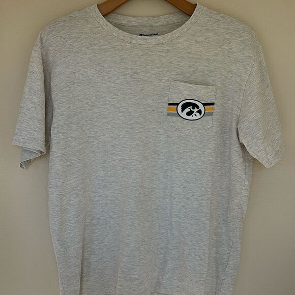 Champion‎ University of Iowa Hawkeyes Heather Gray T-shirt XL - Picture 4 of 9